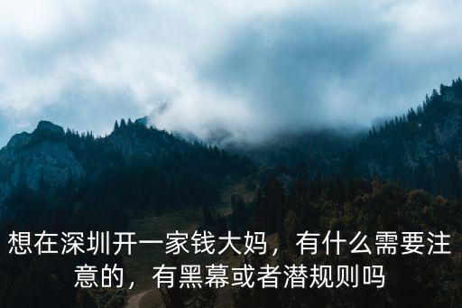錢大媽在深圳有多少家店,想在深圳開一家錢大媽