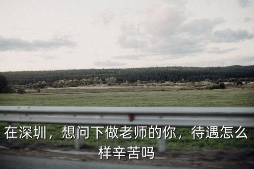 深圳公辦學校文員的工資有多少,深圳作為先行的示范區