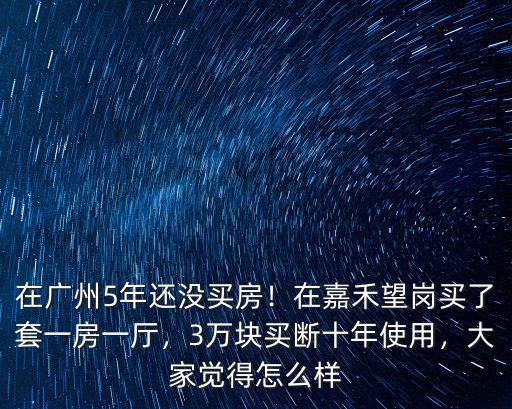 廣州嘉禾望崗附近房價是多少,廣州嘉禾望崗發展的怎么樣