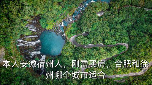 本人安徽宿州人，剛需買房，合肥和徐州哪個(gè)城市適合