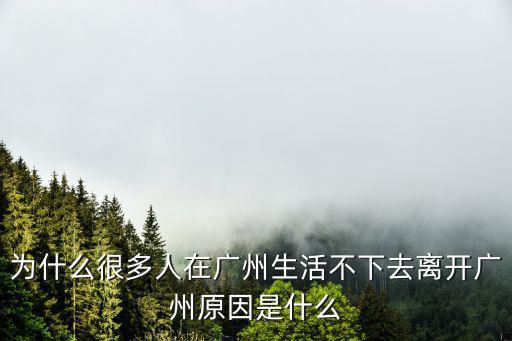 我想在廣州安家立業怎么樣,想在廣州打拼