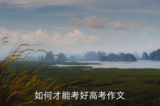 如何才能考好高考作文