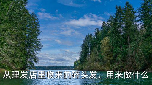 許昌哪里有收頭發的理發店,從理發店里收來的碎頭發