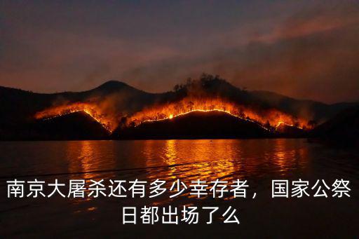 南京大屠殺后有多少幸存者,南京大屠殺還有多少幸存者