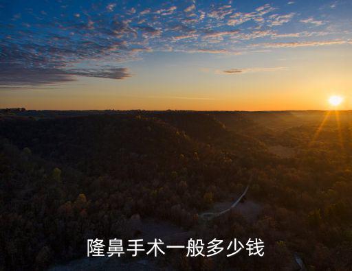 無錫鼻翼縮小多少錢,隆鼻手術(shù)一般多少錢