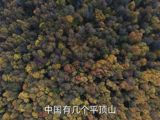 中國(guó)有幾個(gè)平頂山