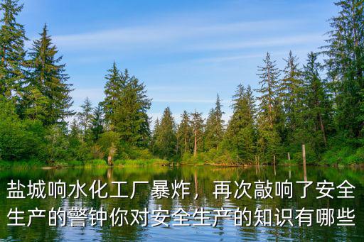 鹽城響水化工廠多少個,鹽城響水化工廠暴炸
