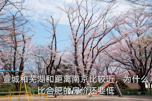 宣城和蕪湖和距離南京比較近，為什么比合肥的房價還要低