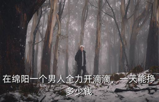 在綿陽一個男人全力開滴滴，一天能掙多少錢