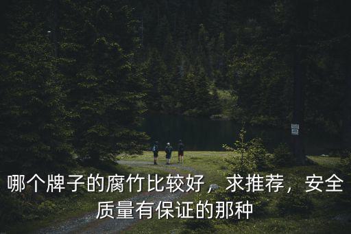 哪個牌子的腐竹比較好，求推薦，安全質量有保證的那種