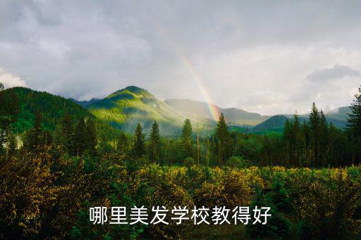 四川哪里可以學(xué)美發(fā),美發(fā)造型哪里學(xué)好
