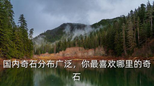 國內奇石分布廣泛，你最喜歡哪里的奇石