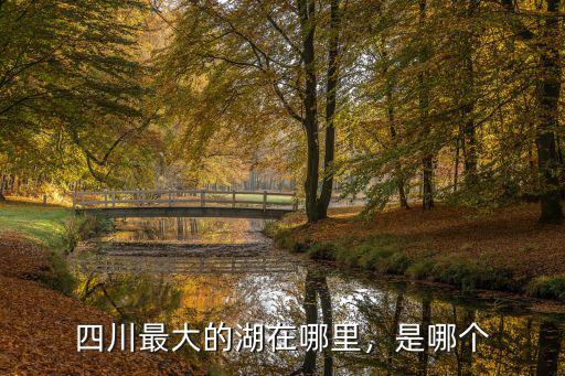 四川最大的湖在哪里，是哪個