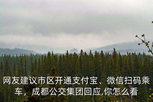 成都公交哪里掃碼,成都公交集團回應