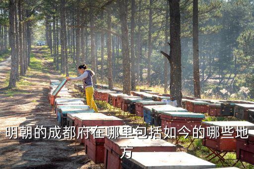 明朝的成都府在哪里包括如今的哪些地方