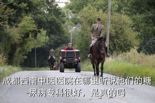 成都西南中醫(yī)醫(yī)院在哪里聽說他們的糖尿病?？坪芎?，是真的嗎