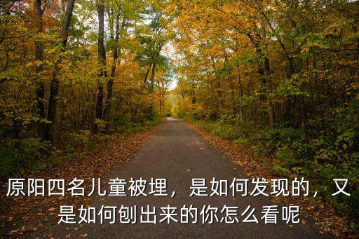 新鄉原陽四名兒童被殺案賠多少錢,原陽四名兒童被埋