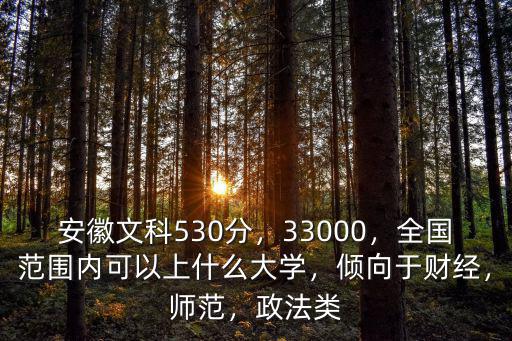 安徽文科生多少分可以上師范,安徽文科530分