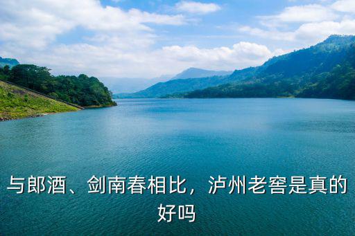 與郎酒、劍南春相比，瀘州老窖是真的好嗎