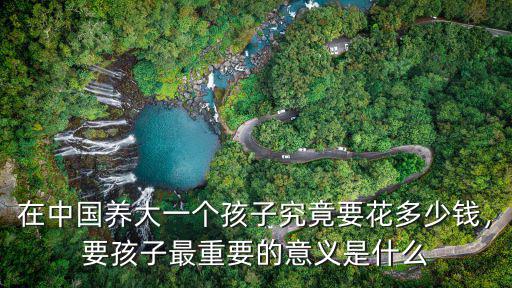 合肥養(yǎng)大一個孩子多少錢,養(yǎng)個孩子需要多少錢