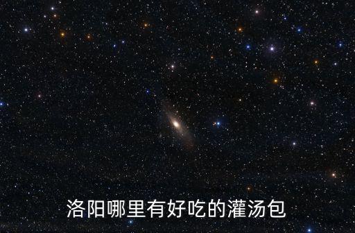 洛陽哪里有好吃的灌湯包