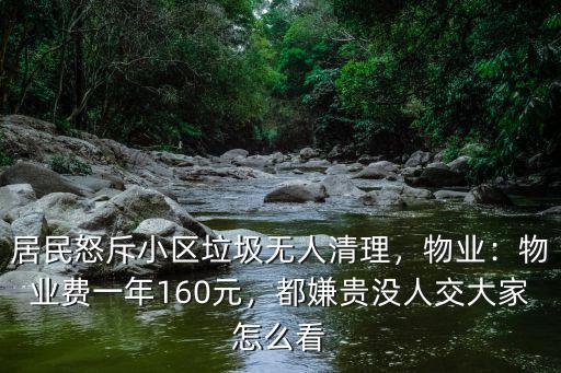 保定綠城物業一年交多少物業費,物業費一年160元