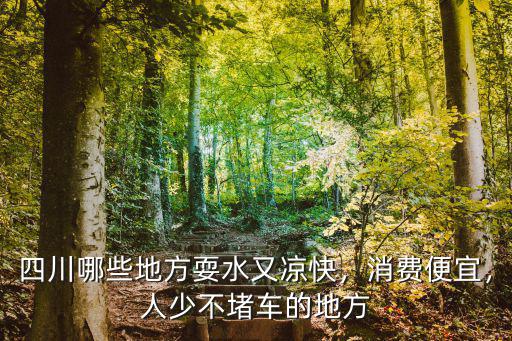 四川哪些地方耍水又涼快，消費便宜，人少不堵車的地方