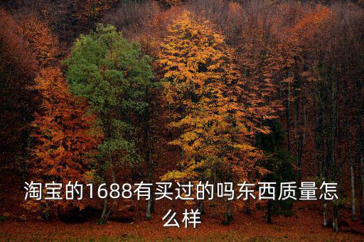 商丘1688怎么樣,1688阿里巴巴怎么樣