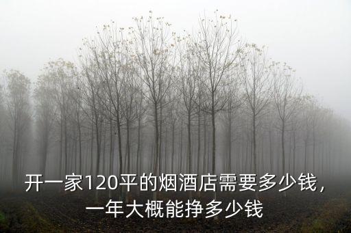 石家莊開煙酒店需要多少錢一個月,開個煙酒店要花多少錢