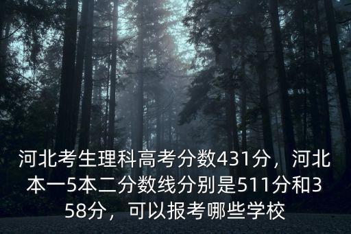 河北省理科2本分數線是多少分,本二分數線分別是511分