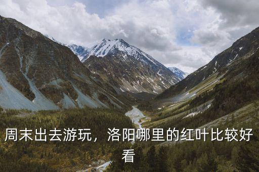 周末出去游玩，洛陽(yáng)哪里的紅葉比較好看