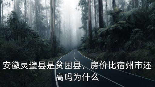 安徽靈璧泗縣房價多少,安徽靈璧縣是貧困縣