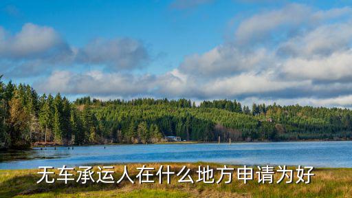 成都市無車承運平臺在哪里申請,無車承運人平臺該如何運營