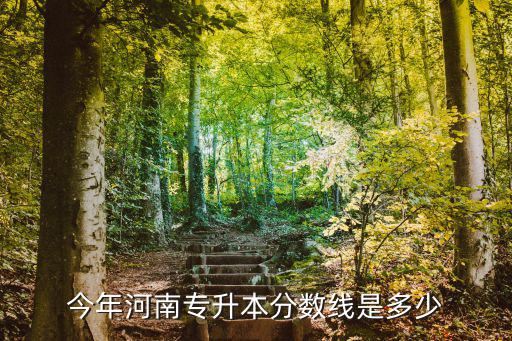河南專升本錄取分數2018是多少6,今年河南專升本分數線是多少