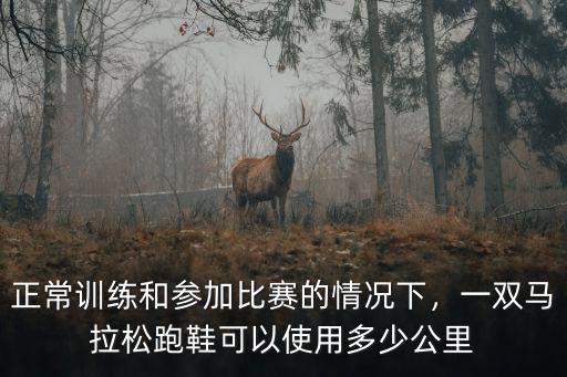 正常訓(xùn)練和參加比賽的情況下，一雙馬拉松跑鞋可以使用多少公里