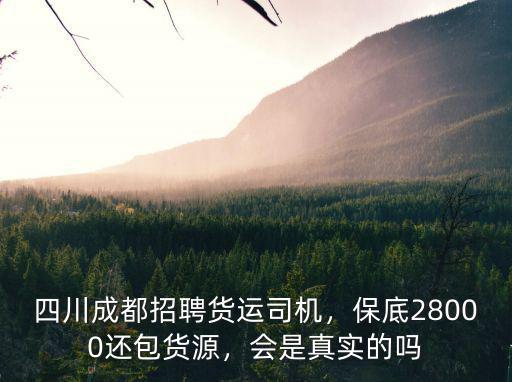 成都哪里招司機的嗎,四川成都招聘貨運司機