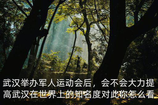 武漢怎么迎接軍人運動會的作文,武漢舉辦軍人運動會后