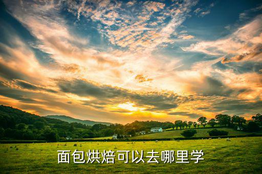 成都有哪里可以學烘焙料理,成都哪里可以學烘焙