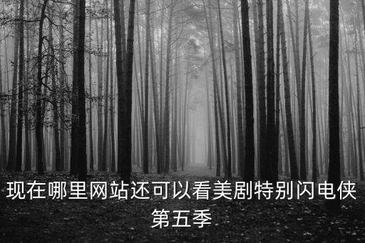 現在哪里網站還可以看美劇特別閃電俠第五季