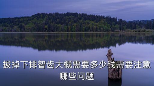 唐山拔阻生智齒要花多少錢,一般智齒拔牙要多少錢的