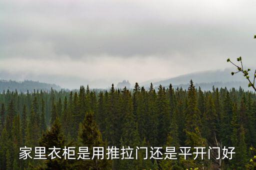 家里衣柜是用推拉門還是平開門好