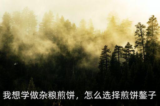 許昌哪里賣雜糧煎餅鍋,賣雜糧煎餅一天能賺多少錢(qián)呢