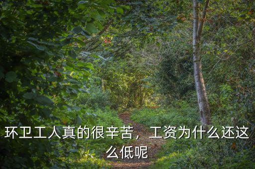 環(huán)衛(wèi)工人真的很辛苦，工資為什么還這么低呢