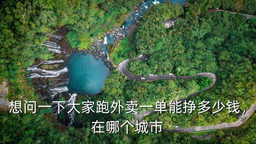 想問一下大家跑外賣一單能掙多少錢，在哪個(gè)城市