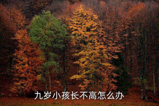 鄭州長(zhǎng)不高怎么辦,九歲小孩長(zhǎng)不高怎么辦