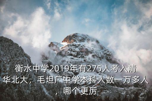 河北衡水中學一年多少個清北,河北衡水中學有多厲害