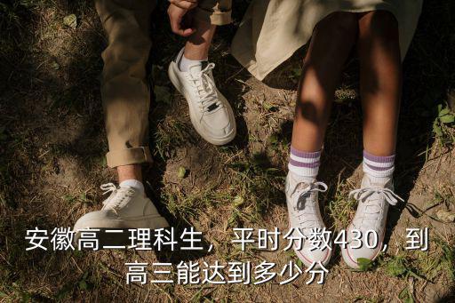 安徽高二理科生，平時分數430，到高三能達到多少分