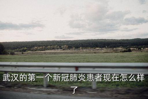 武漢的第一個新冠肺炎患者現在怎么樣了
