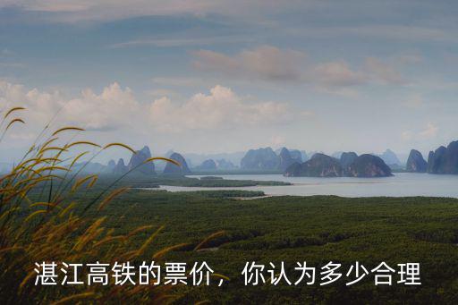 唐山到湛江高鐵票價多少錢,湛江高鐵的票價