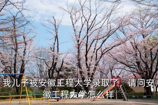 我兒子被安徽工程大學錄取了，請問安徽工程大學怎么樣